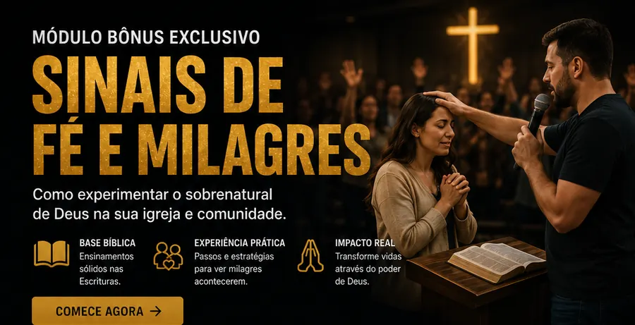 Arte do bônus exclusivo Sinais de Fé e Milagres