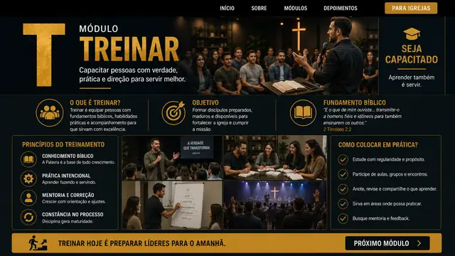 Arte do módulo Treinar